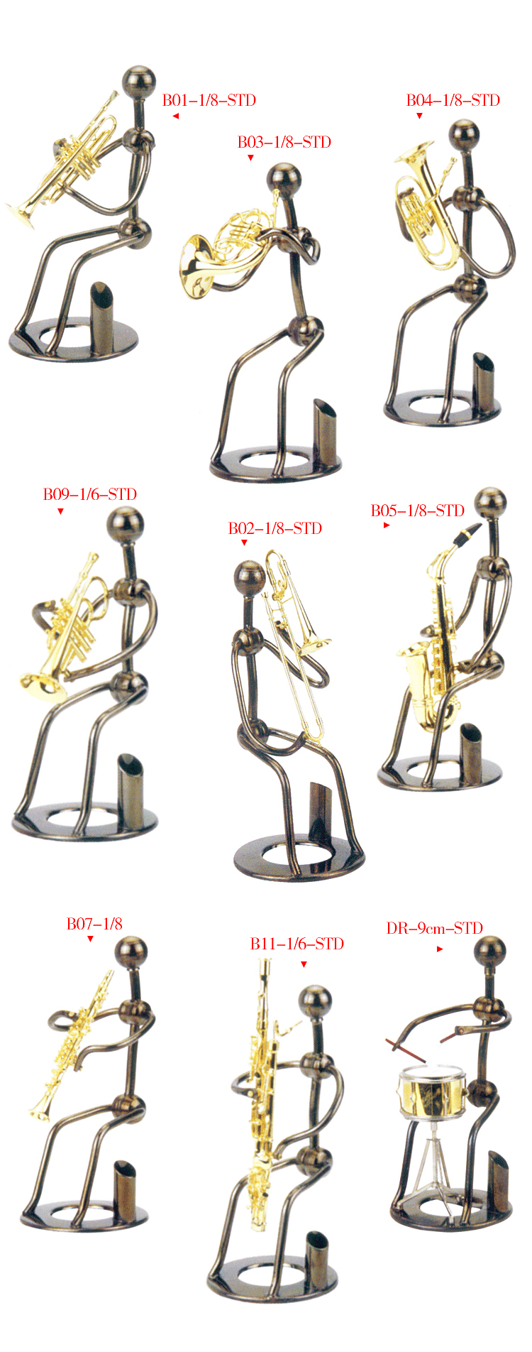Metallic Figurine